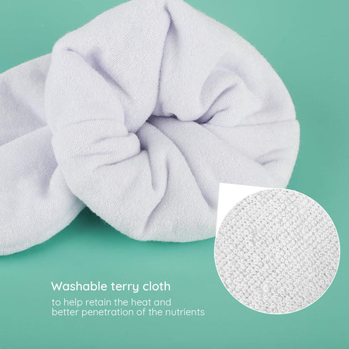 Segbeauty Paraffin Bath Mitts, Thick Snug Elastic Opening Wax Glove and Bootie with Double Terry Clothes for Heat