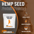 BulkSupplements.com Organic Hemp Seed Powder - Vegan Protein Powder, Unsweetened, 250 Grams (8.8 oz)
