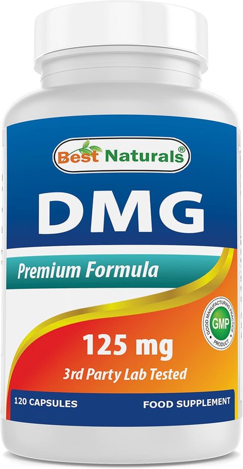 Best Naturals DMG 125 mg, 120 Capsules
