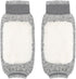 Winter Wool Knee Warmers - Plush Cashmere Lined Leg Sleeves for Women