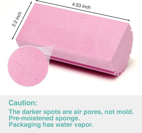 JDYYICZ 4 Pack Damp Dusting Sponge Duster, Dust Cleaning Sponge, Reusable Household Cleaning Sponge Tool for Blinds