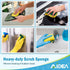 AIDEA Heavy Duty Scrub Sponge-50 Count, Eco Scrub Pads for Effortless Cleaning of Dishes, Pots, and Pans