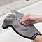 Glass Microfiber Cleaning Cloth: Large Streak Free Polishing Cloth for Wine Glasses and Glassware (16x24)