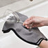 Glass Microfiber Cleaning Cloth: Large Streak Free Polishing Cloth for Wine Glasses and Glassware (16x24)
