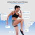Pro Black Smart Scale - Easy-to-Use Digital Bathroom Scale with 13 Body Composition Analyzer and Bluetooth Fitness App