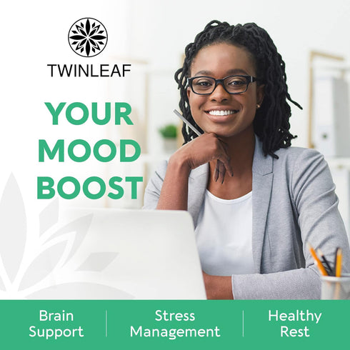5 HTP Supplement for Mood Support - Made in USA - Natural 5-HTP & L-Tryptophan Capsules for Relaxation, 60 Vegan