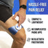 OMEGA Wireless TENS Unit Muscle Stimulator with Remote Control - Complete Back Pain Relief Solution with Reusable