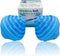 Eco-Friendly Laundry Balls, 2Pcs Premium Washing Ball, All Natural Detergent, 2000 Washing Cycle, 2Pack (Blue)
