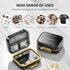 ZKSCool 7 Travel Pill Organizer, Waterproof Weekly Pill Box Day, Portable Container for Purse Pocket, Removable