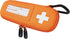 Single Epipen Carry Case - Hardcase Insulated Medication Bag - Bright Orange Holder for Emergencies
