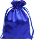 Gbateri 35pcs Satin Gift Bags, 6 x 9 inches Drawstring Party Favor Bags, Silk Jewelry Pouches for Christmas Gifts
