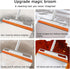 Multifunction Magic Broom, Purple - 4 in 1 Adjustable Silicone Wiper Floor Squeegee for Bathroom, Kitchen, Tile Cleaning