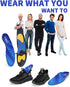(220+lbs) Heavy Duty Support Orthotics for Pain Relief, Plantar Fasciitis Insoles for Men Women