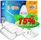 Ultra Strong Trash Bags, 8-10 Gallon Medium Kitchen Drawstring, 30 Counts, Food Storage Plastic Garbage Bags for
