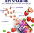 Multivitamin Gummies for Adults, Daily Gummy Vitamin for Women & Men, Extra Strength Immune Health Support - 120 Gummies
