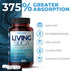 Living Silica Collagen Booster Capsules - Ultra High Absorption for Healthy Collagen, Joint Support, Glowing Skin