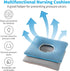 Pressure Ulcer Cushion,Bed Sore Cushions,Donut Pillow for Bed sores,Soft,Breathable and Pressure Relief Sciatica Pillow