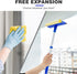 Window Squeegee Telescopic Iron - Blue