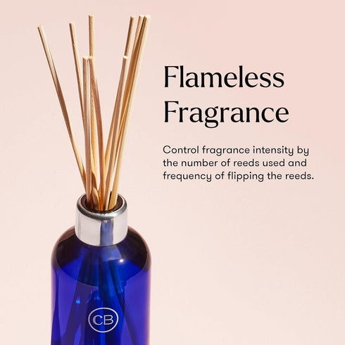 Set (8 oz) Capri Blue Aloha Orchid Reed Diffuser - Includes Reed Diffuser Sticks, Fragrance Oil, and Glass Bottle