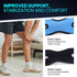 Welnove Patellar Tendon Support Strap - 2 Pack Knee Braces for Men and Women, Adjustable Knee Strap for Pain Relief