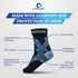 Compressa Compression Socks for Women & Men, 1 Pair Open Toe, Premium Non-Slip Support for Joint Pain Relief