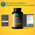 Citrus Bergamot Extract 1000mg Capsules - 180 Capsules, 25:1 Citrus Bergamot, 50% Polyphenols, Vegan, Non-GMO, Black