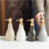 REFKIT Ceramic sub-Bottled Hand sanitizer Shower Gel Shampoo wash Press Bottle(Khaki)