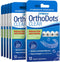 Orthodontic Wax Alternative, Clear Moisture Activated Braces Wax for Pain Relief, 72 Count