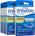 Orthodontic Wax Alternative, Clear Moisture Activated Braces Wax for Pain Relief, 72 Count