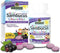 Nature's Answer Kids Sambucus Chewables with Black Elderberry, Vitamin C, and Zinc.