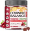 Feminine Balance Gummies for Women - Vaginal Health, pH Balance Support, Pineapple
