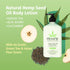 HEMPZ Body Lotion, Green Tea & Asian Pear, Daily Moisturizing Cream, Large, with Shea Butter and Hemp Seed Oil