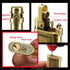 Vintage Trench Lighter Kerosene Copper Lighter - Windproof Brass Lighter for Men