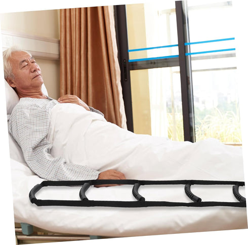 Ipetboom Adjustable Bed Ladder Strap for Seniors Disabled Pull Up Strap Comfortable Handle Design for Individuals