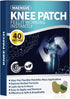 Knee Pain Relief Patch 40 Count for Neck, Shoulder, Back, Bone-on-Bone, 8 Hours Long-Lasting Joint Relief