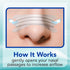 Extra-Strength Nasal Breathing Strips Clear, 50 ct, Instant Nasal Congestion Relief, Stops Snoring, Cold & Allergy