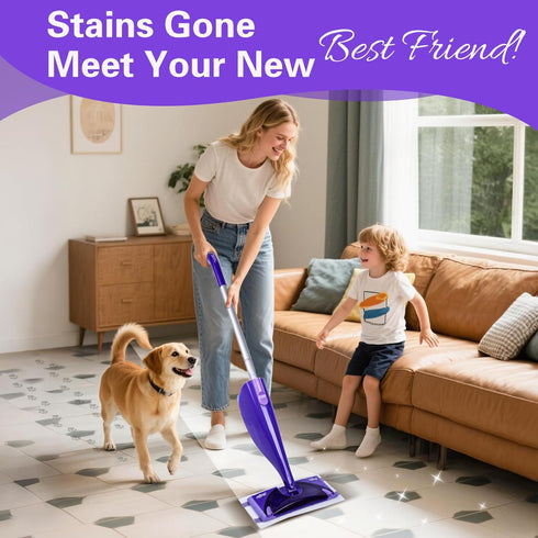 NXPPYY 100 Pack Mop Pads Refills Compatible with WetJet Mop, Disposable Mop Pads for Hardwood Floors, Tile, Laminate