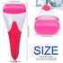 Teenitor Ice Roller for Cold Therapy, Face & Eye Puffiness Relief, Mint Scent, Red