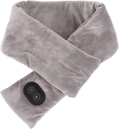 Neck Heating Pad, Electric Vibration Massage Scarf for Neck Pain and Stiffness Relief