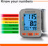 Konquest KBP-2910W Automatic Wrist Blood Pressure Monitor, Accurate Adjustable Cuff, Large Screen Display, Portable Case