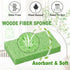 Cellulose Heavy Duty Non-Scratch Kitchen Scrub Sponges, Colorful Compressed Dish Scrubber Sponge, 6pcs for Household,
