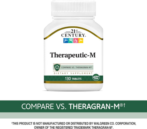 21st Century Therapeutic M Tablets 130 Count