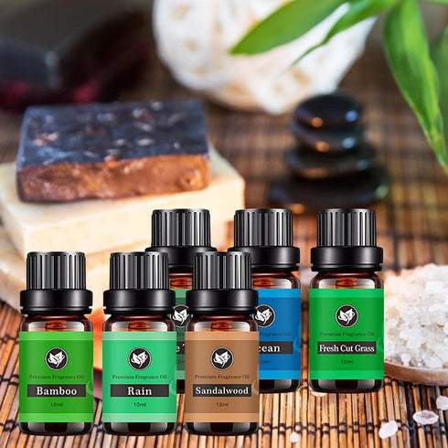 SOUQDWL Oils,6pcsx 10ml Set Essential Nature Fragrance Oil Pure Essential Oils Kit