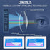Slim Pocket Blue Light Blocking Reading Glasses with Mini Lightweight Readers and Pen Clip Case