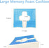 Cushions,Tailbone JM00012-01 Memory Foam Seat Cushion,Anti-Slip Gel & Memory Foam Office Chair Pain Relief Seat Cushion