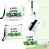 Skylety 9 Pieces Golf Gift Cosmetic Bags - Golf Makeup Pouch Organizer Case for Golfer Team Ladies