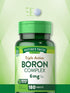 Nature's Truth Triple Action Boron Complex, 6mg, 180 Count, Non-GMO & Gluten Free Mineral Support