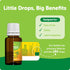 Ddrops Vegan 1000 IU 180 Drops - Daily Vitamin D Liquid - Supports Bone Health & Immune System