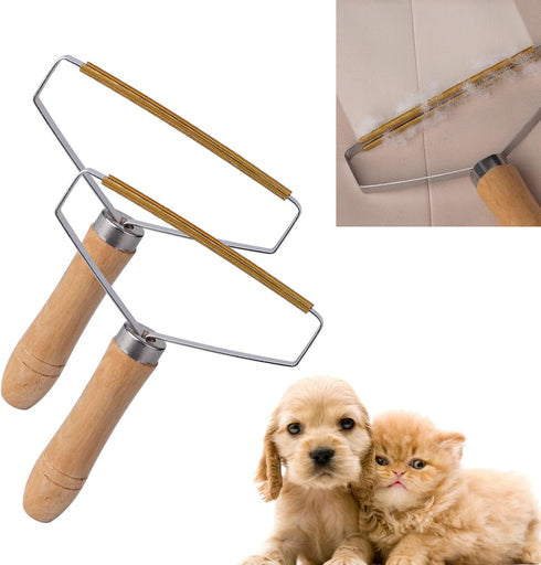 2pcs Pet Hair Remover, Portable Lint Removers, Reusable Brush Tool for Clothes, Carpets, Cashmere Coats