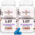 2326 MG Mitochondrial Supplements with ATP, CoQ10 & PQQ - 240 Capsules for Energy, Endurance, Strength & Recovery